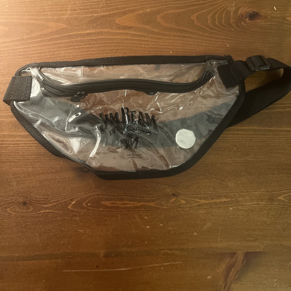 JIM BEAN Clear Adjustable‎ Fanny Pack